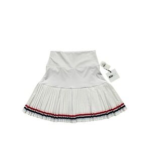 NWT Beach Riot Gloria Pleated Skort Womens Sz L Pickleball Tennis Skirt READ